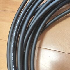 超定番 CANARE カナレ 4S8 黒 スピーカーケーブル 約10m＋おまけ約1.5mの画像