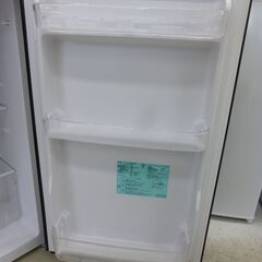 Haier 2ドア冷蔵庫  直冷式 130L 2022年製 JR-N130Cの画像