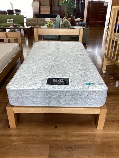 シングルベッド【町田市再生家具】251422 フランスベッド