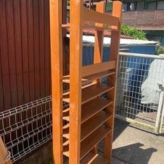 木製作り棚の画像