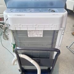 【B161】日立　ビートウォッシュ　洗濯機　2017年製　給水ホース付きの画像