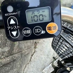 パナソニック電動アシスト自転車 26インチ バッテリー16ahの画像