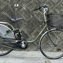 パナソニック電動アシスト自転車 26インチ バッテリー16ahの画像