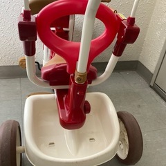キッズ三輪車　iimo TRICYCLE #02 TYPE SS　【説明書付き】　サンシェード付き　折りたたみ式　ハンドル付き の画像