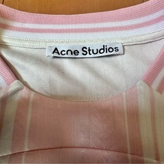 Acne Studios ロゴ ロングスリーブTシャツ　ゲームシャツ　Sの画像