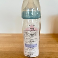 【新品未使用】哺乳瓶(240ml)＋母乳実感 授乳スタートセット＋哺乳瓶消毒の画像