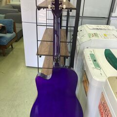 【リサイクルショップ ピカソ 小松原】🎸✨ おしゃれなパープルアコースティックギター入荷！ ✨🎸★8982★の画像