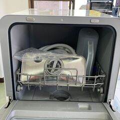 【リサイクルショップ　ピカソ　小松原】🍽️✨2021年製 シロカ 2WAY 食器洗い乾燥機 PDW-5D ゴールド✨🍽️★0847★の画像