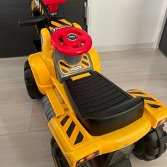 ショベルカー　足けりカー　車　おもちゃの画像