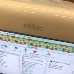 eMac アップルパソコン動作品  の画像