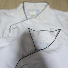 広島酔心調理専門学校　調理実習制服　未使用有り　上4枚　下2枚　エプロン2枚セット　の画像