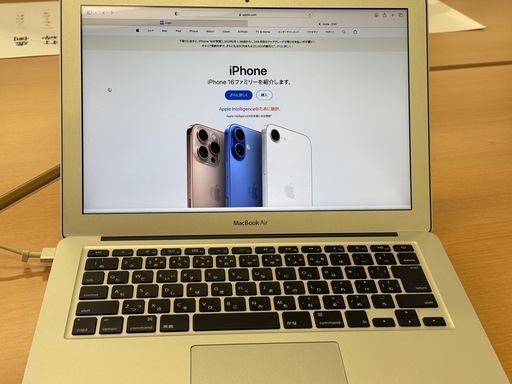 ノートパソコン Mac book Air