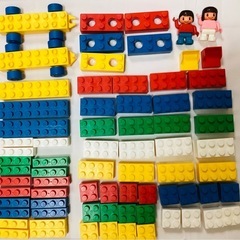 ★『ダイヤブロックジュニアおかたづけポット M』　※洗浄済みの画像