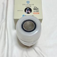 アイリスオーヤマ スピーカー付 LED電球 Bluetooth LDF11L-G-4S  ⚠️ジャンク？の画像