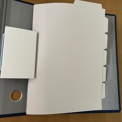 コクヨ ファイル チューブファイル NEOS A4 80mm 2穴 ネイビー フ-NE680DBの画像