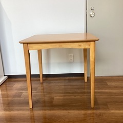 ダイニングミニテーブル【町田市再生家具】　251456の画像