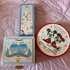 ディズニー　収納　お菓子缶の画像