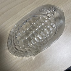 ガラス入れ物(トウモロコシ柄)の画像