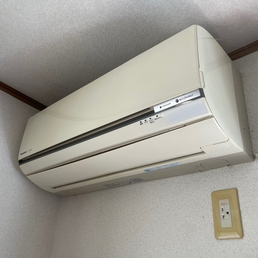 f●■動作品 パナソニック Panasonic ルームエアコン【CS-EX404C2-W 】エコナビ  約14畳 【200V対応】2014年製 リモコン付【稲城市百村もしくは川口市】