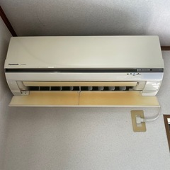 f●■動作品 パナソニック Panasonic CS-EX404C2-W エコナビ お掃除 エアコン 主に14畳 200V対応 2014年製 リモコン付の画像