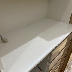 【トレファク神戸南店】ニトリ レンジボード ホワイト　です‼︎【取りに来られる方限定】の画像