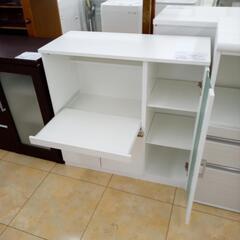 リユースのサカイ太田店★ジモティ割あり★  レンジボード ホワイト H89×D39.5×W90 クリーニング済み OJ10590の画像