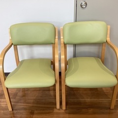 ダイニングチェア2脚セット【町田市再生家具】　251457の画像