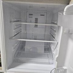 シャープ2ドア冷蔵庫の画像