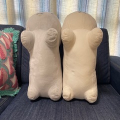 ミッフィー　ぬいぐるみ　グレー　ホワイトの画像