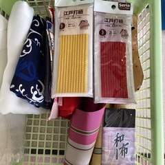 和柄布と接着芯セットの画像