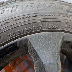 夏タイヤホイール付き　225/65R17　 の画像