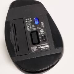 ELECOM EX-G XGL10DBS ワイヤレスマウス/レッドの画像