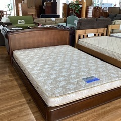 ダブルベッド【町田市再生家具】　251458 NISHIKAWA BEDの画像