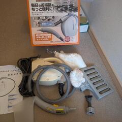 アイリスオーヤマ　スチームクリーナーと拭き掃除DXセットの画像