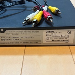 東芝DVDビデオプレイヤーの画像