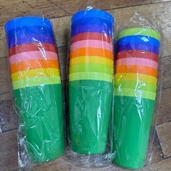 プラスチックコップ29個の画像