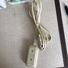 延長コード（古い）の画像