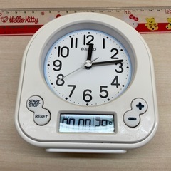 キッチンバスクロック（生活防水仕様）タイマー、温度表示付き　SEIKOの画像