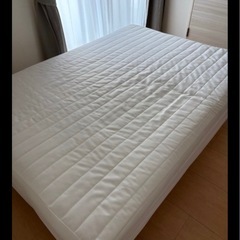 無印良品　ダブルベッドの画像