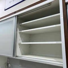 【トレファク神戸南店】松田家具 レンジボード ホワイトです‼︎【取りに来られる方限定】  の画像