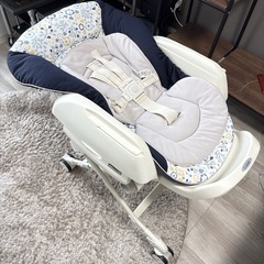 【急募】アカチャンホンポ限定 combi ハイ＆ロー スウィグラック 手動 ハイローチェア ベビーステーションの画像