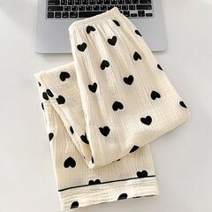 女性用スリーピースクラウドコットンパジャマの画像