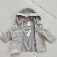 【新品未使用】トレンチコート　ベビー　キッズ　1歳〜2歳 の画像