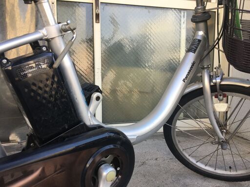 地域限定送料無料ビビLS12AH軽量モデルシルバー神戸市電動自転車