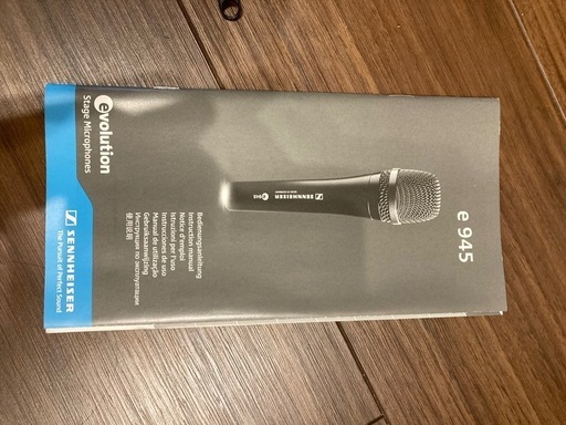 Sennheiser E945 ダイナミックマイク 収納ケース・取説付