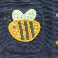 【新品未使用】ニット　カーディガン　子供服　2歳〜3歳の画像