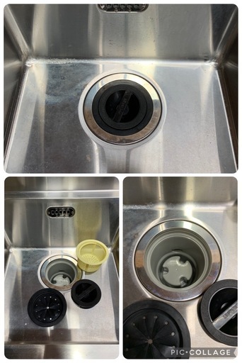 a(7416) マルゼン 2槽シンク 業務用 ステンレス 2槽 シンク W1200D600H800BG150 流し台 厨房 飲食店 直