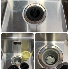 a(7416) マルゼン 2槽シンク 業務用 ステンレス 2槽 シンク W1200D600H800BG150 流し台 厨房 飲食店 直接お引き取りも大歓迎 大阪の画像