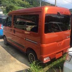 令和5年　3BD-S710V　初度登録年2023年6月　大人気　ダイハツ アトレー　トップグレードRS　ターボ　4WD　走行距離5007キロ　DAIHATSU　HIJET　 ATRAI　RS TURBO 4WD　TONICO　ORANGE　METALLICの画像