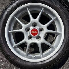 希少！国産車用 BBS RK 17インチ 90ノア、ヴォクシー、ステップワゴンの画像